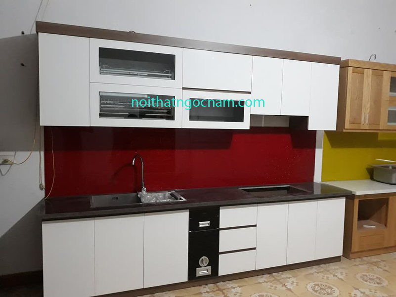 Mẫu tủ bếp chung cư