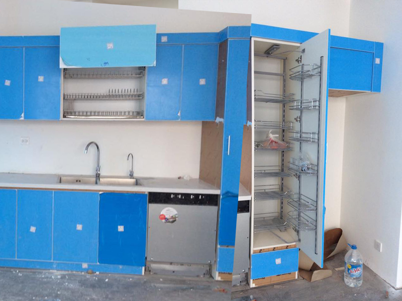 giá phụ kiện tủ bếp inox 304 nhập khẩu chính hãng