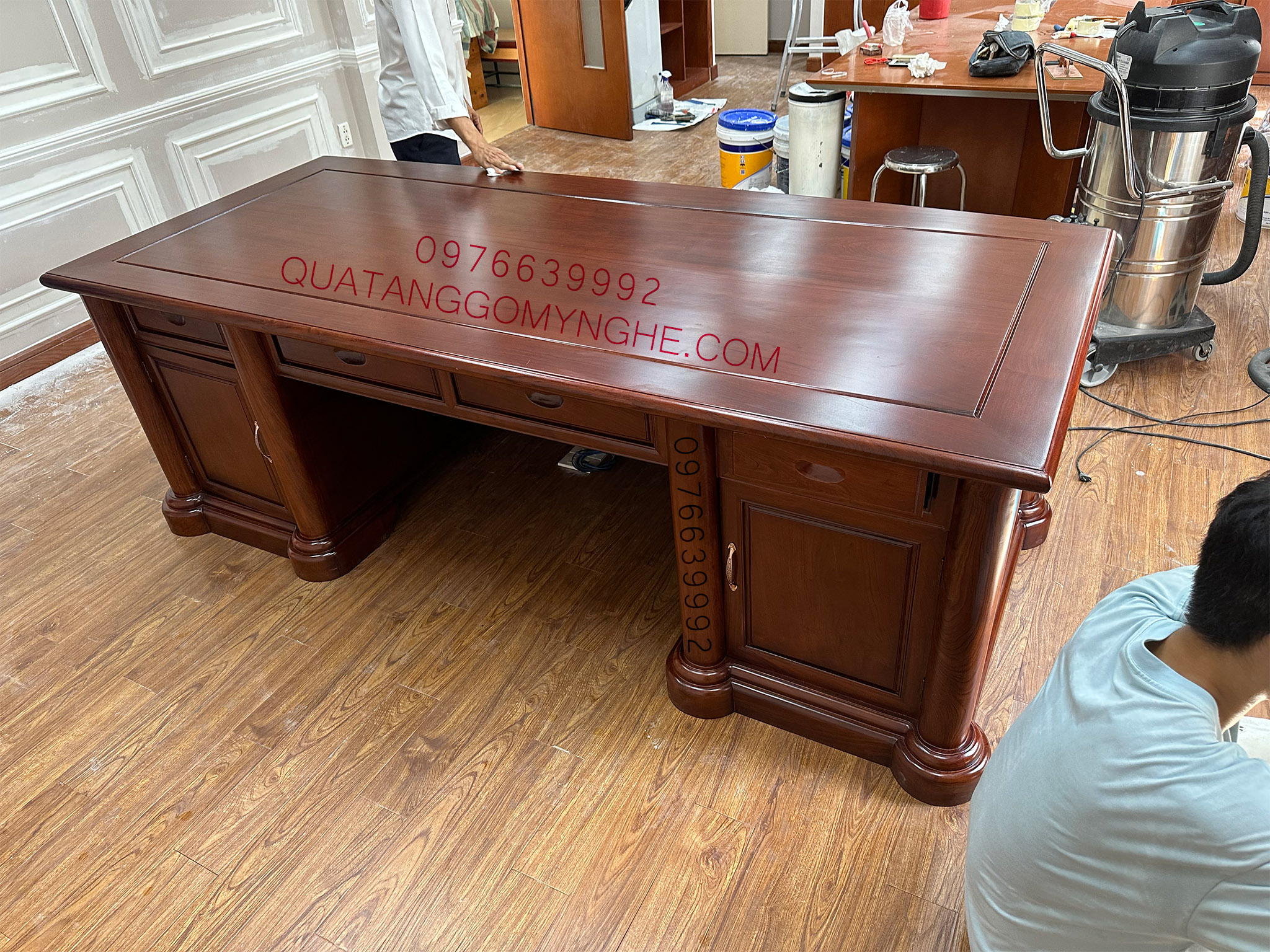 Bàn Giám Đốc Hiện Đại Gỗ Tự Nhiên