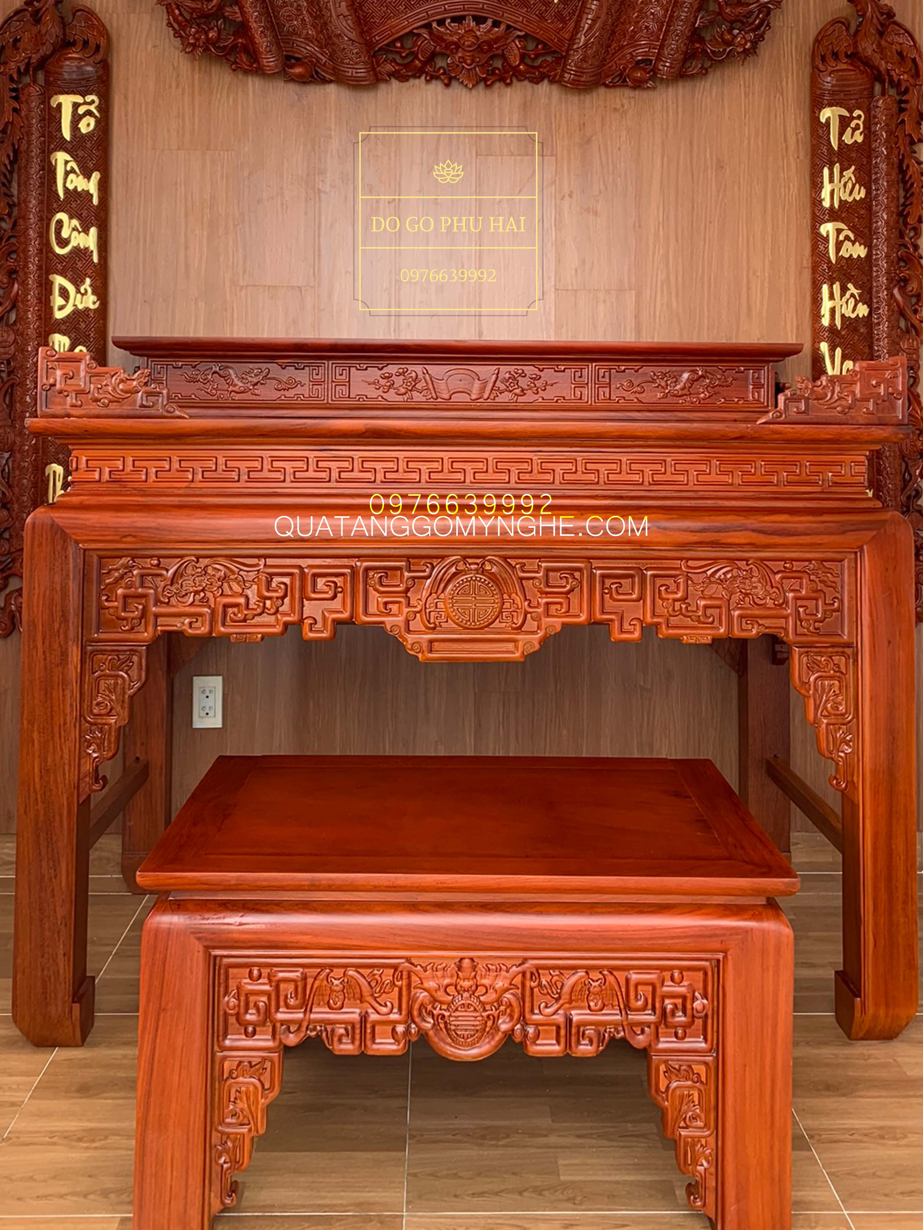Bàn Thờ Gia Tiên Mẫu Dơi Thọ