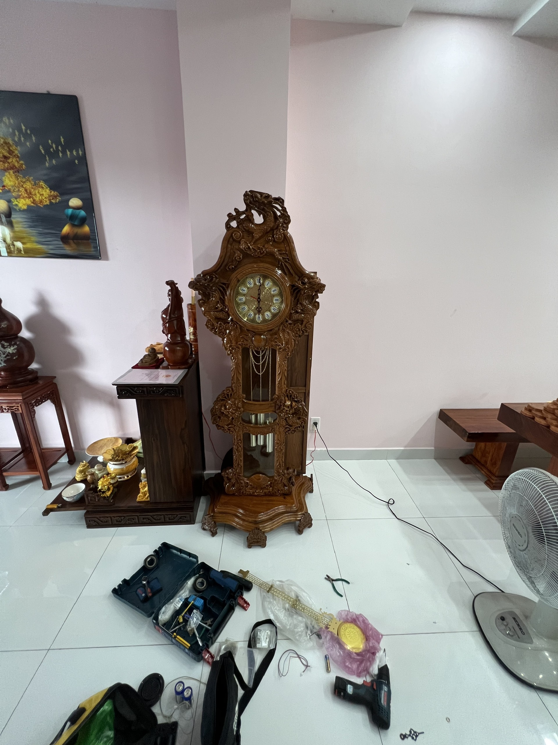 sửa đồng hồ quả lắc tại nhà tphcm