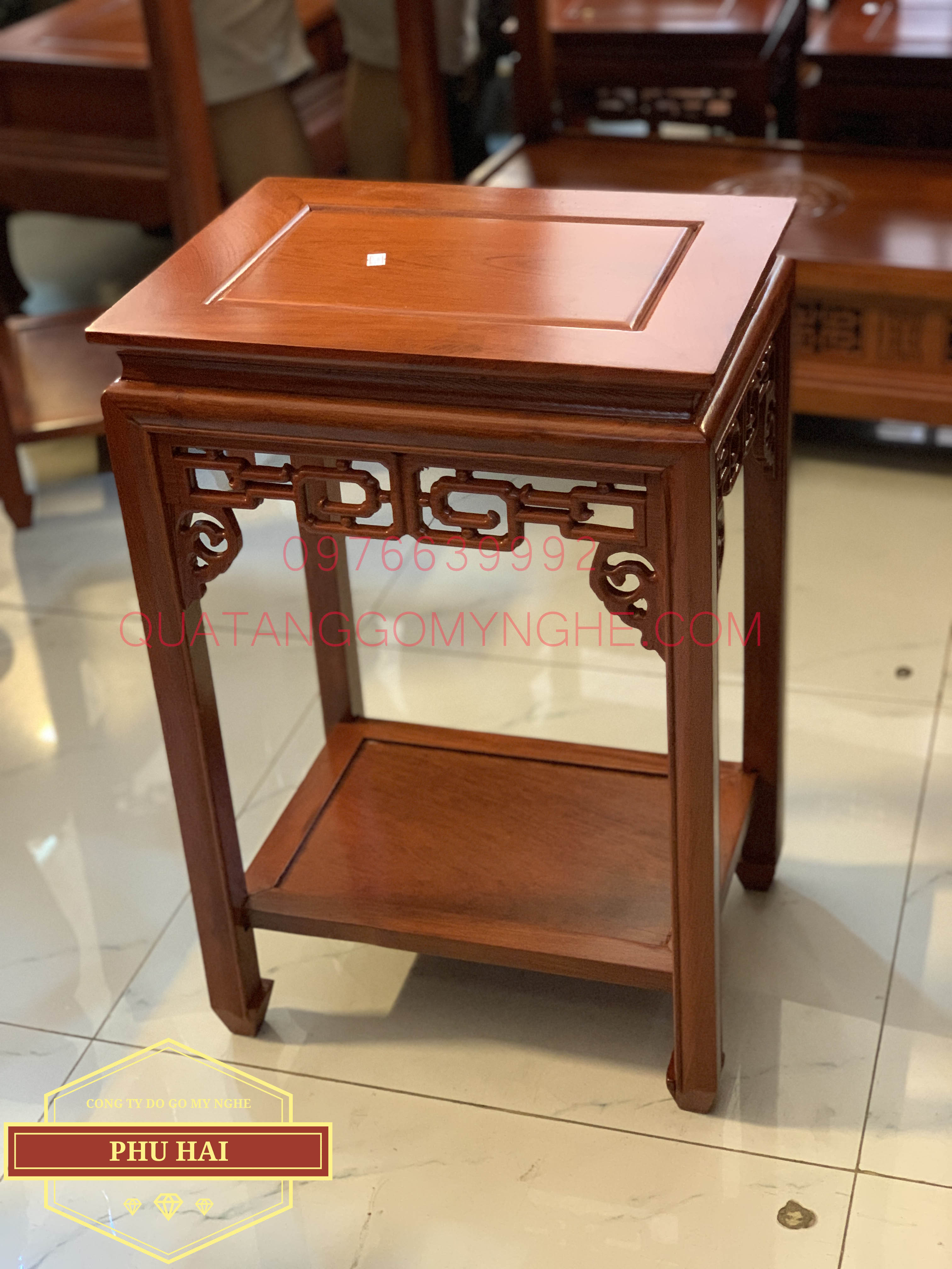 Đôn gỗ hình chữ nhật giá rẻ c60-40-30 - DG31 Đôn gỗ hình chữ nhật giá rẻ c60-40-30 - DG31