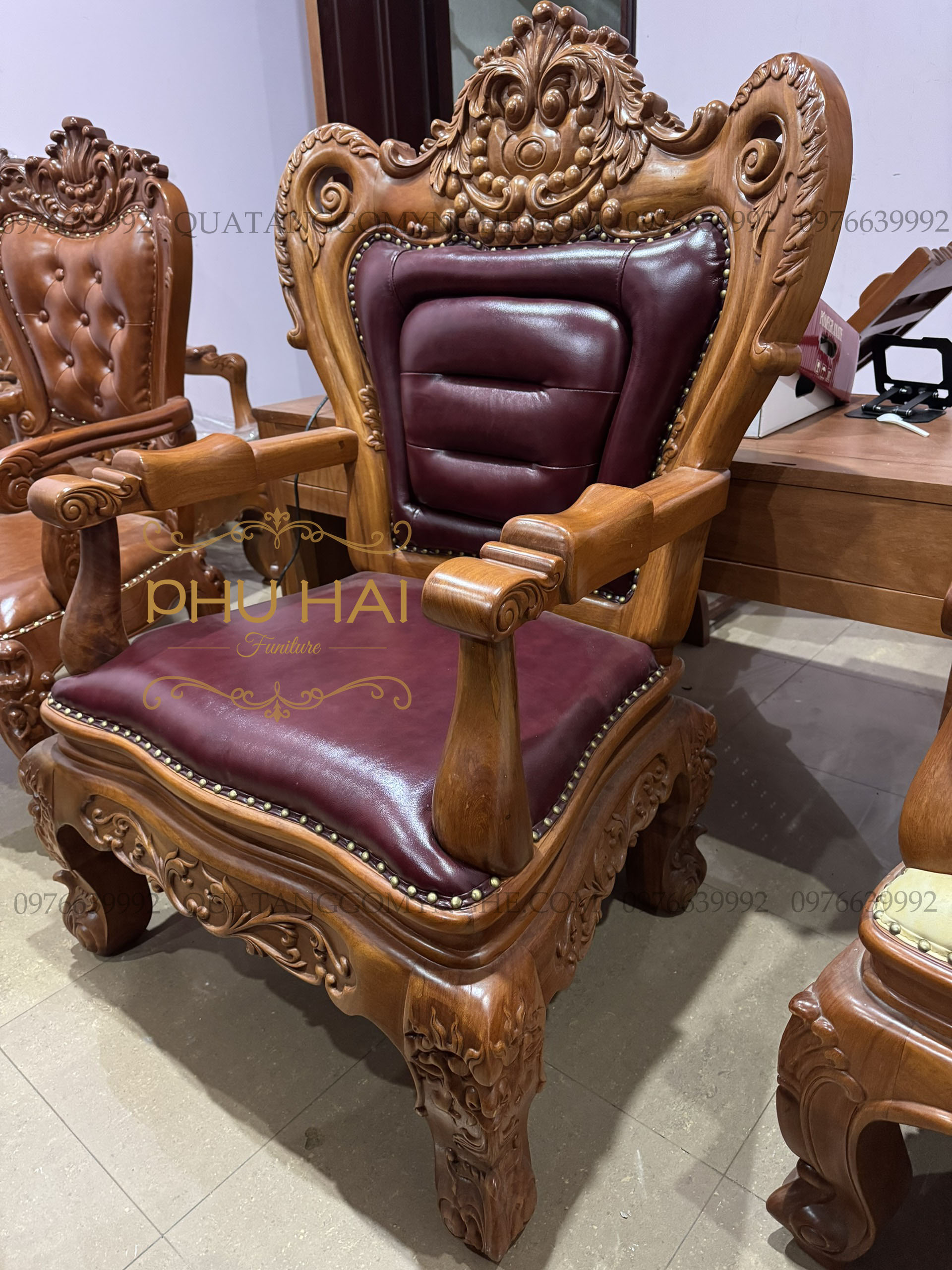 Ghế Giám Đốc Chân Tĩnh Gỗ Tự Nhiên Ghế Giám Đốc Chân Tĩnh Gỗ Tự Nhiên