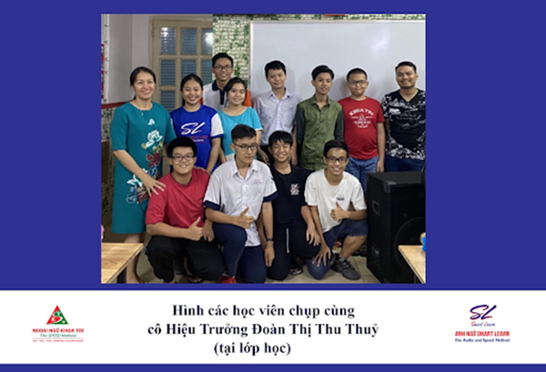 Học viên tham gia khóa học tại trung tâm Ngoại Ngữ Khoa Trí