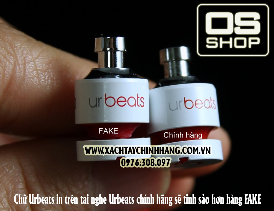 Phân biệt tai nghe Urbeats chính hãng và Super Fake