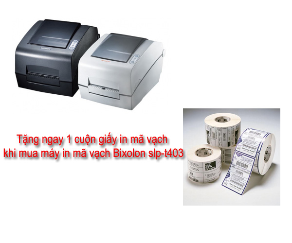 Hướng dẫn sử dụng máy in mã vạch bixolon slp-t403 Hướng dẫn sử dụng máy in mã vạch bixolon slp-t403