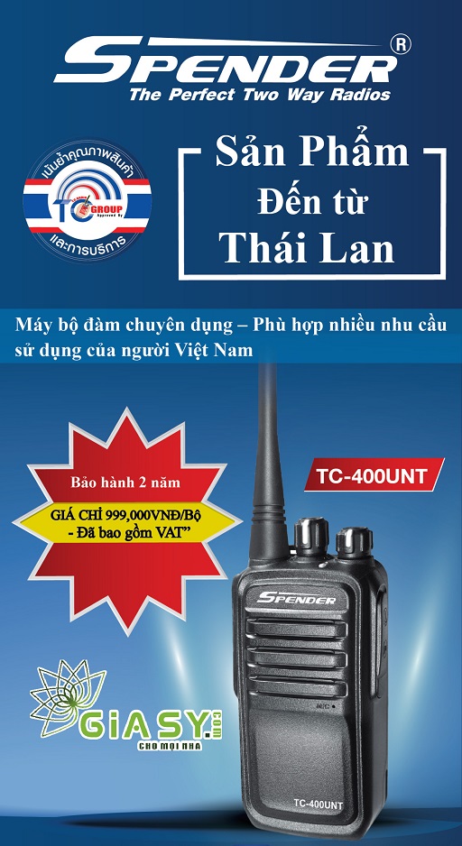Cách sử dụng máy bộ đàm