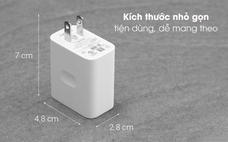 Adapter Sạc Nhanh OPPO 18W - Cáp USB-C 1M