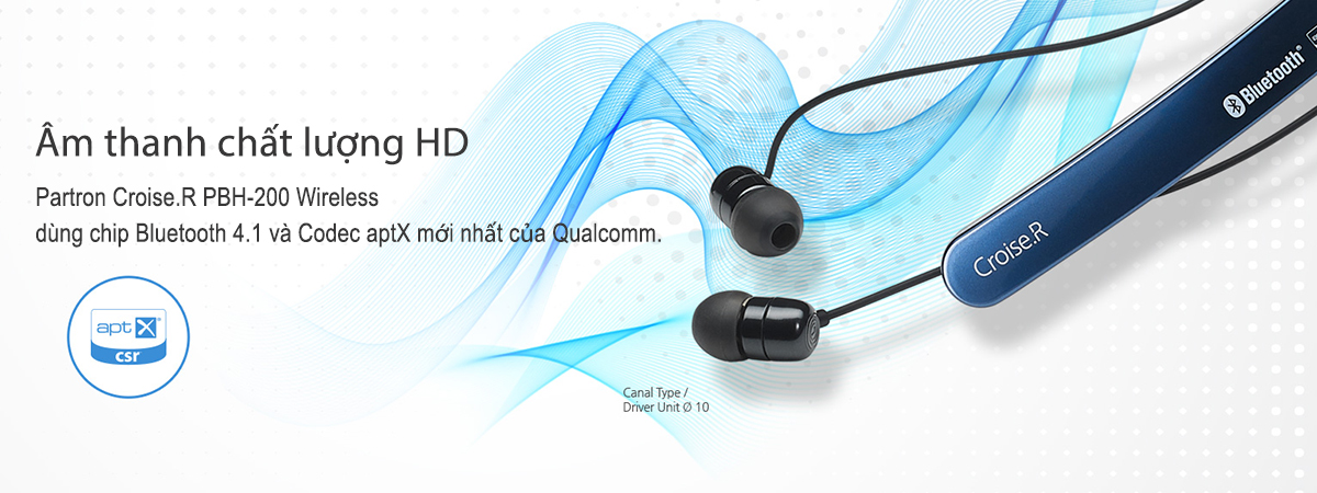 Tai nghe Bluetooth Patron Croise.R PBH-200