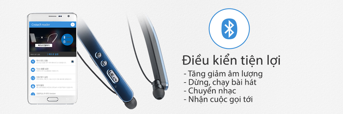 Tai nghe Bluetooth Patron Croise.R PBH-200