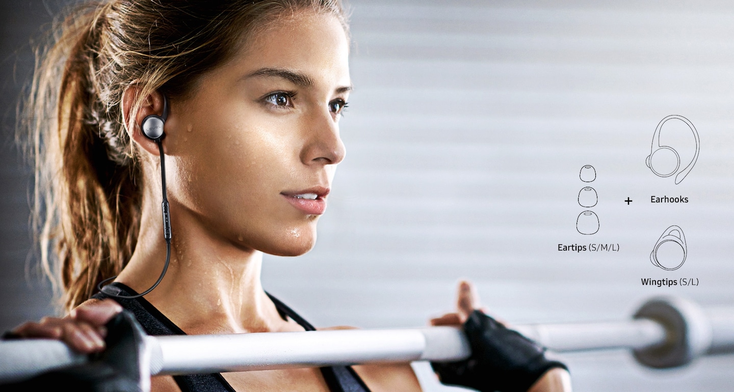 Tai Nghe Bluetooth Samsung Level Active - Dành Cho Người Tập Thể Thao - Đen