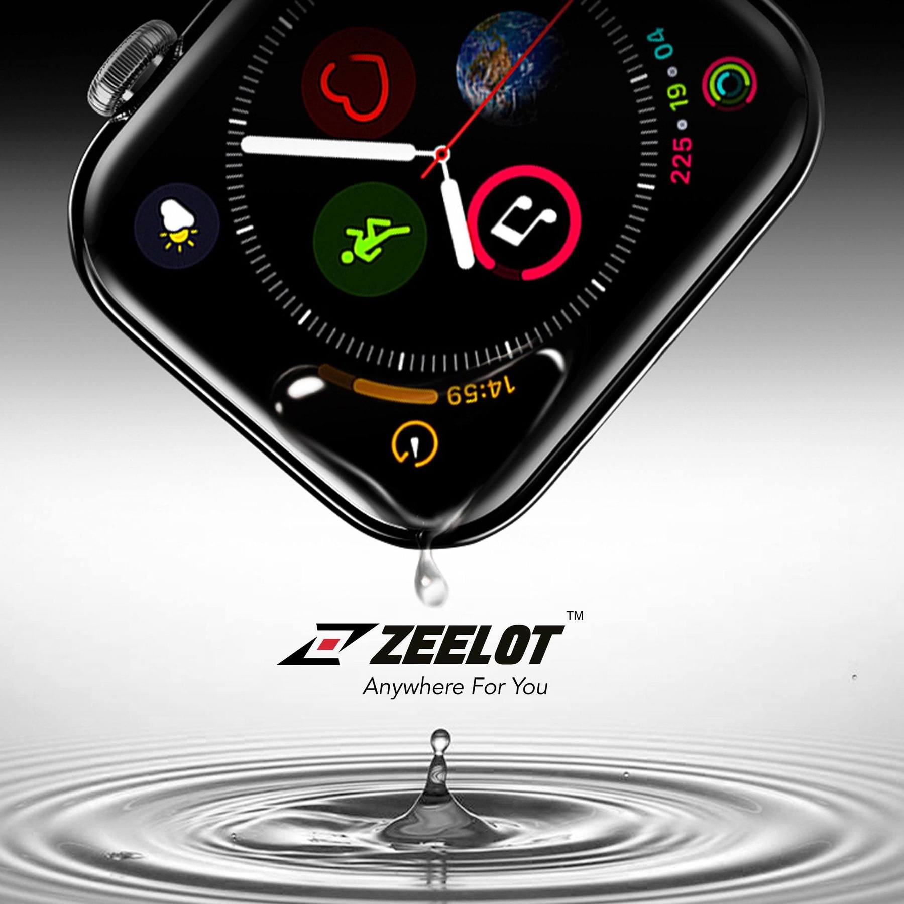 Cường Lực Zeelot Apple Watch 44mm - Hàng Chính Hãng