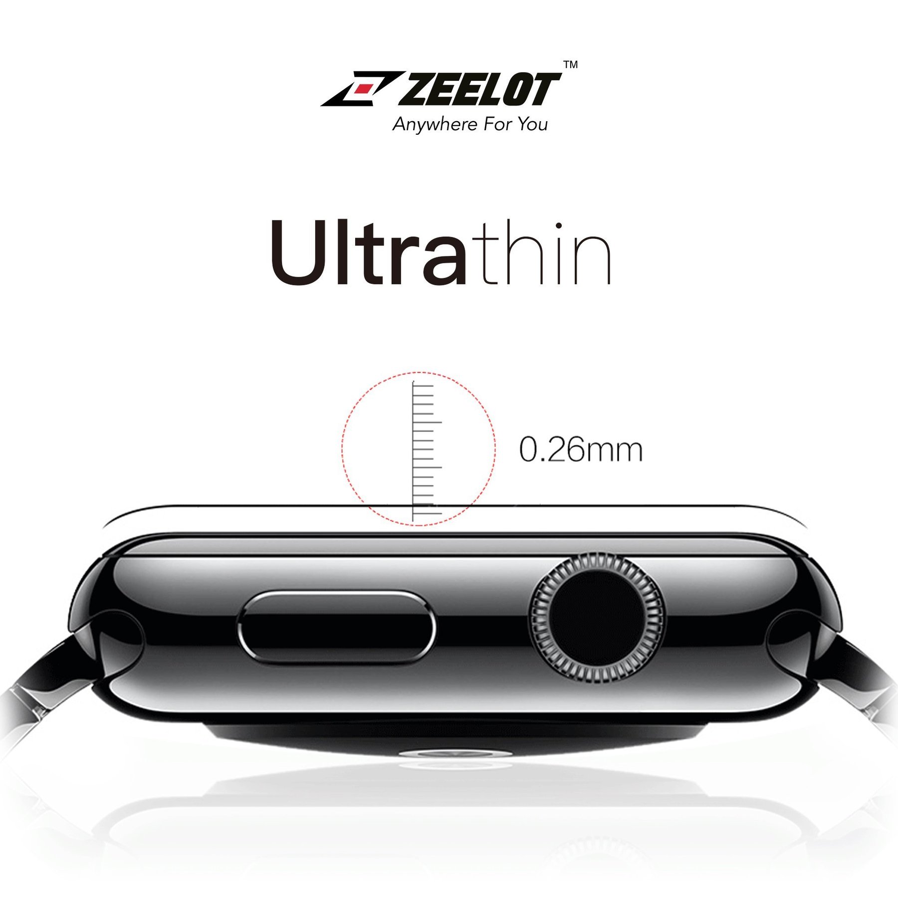 Cường Lực Zeelot Apple Watch 44mm - Hàng Chính Hãng