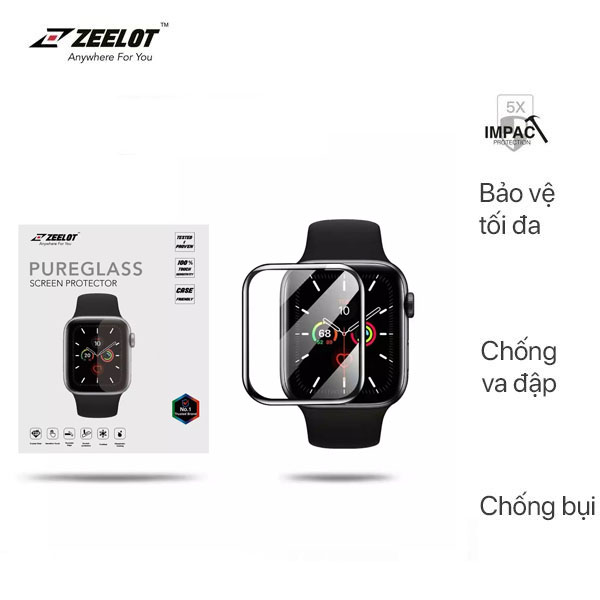 Cường Lực Zeelot Apple Watch 44mm - Hàng Chính Hãng