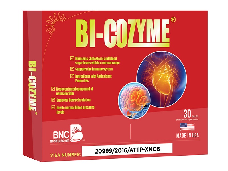 TPCN: Bi-Cozyme - Reduced Risk of Brain Circumstantiasis, Stroke