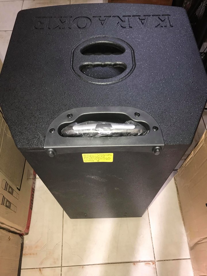 Mặt sau của loa kéo di động Bose 666