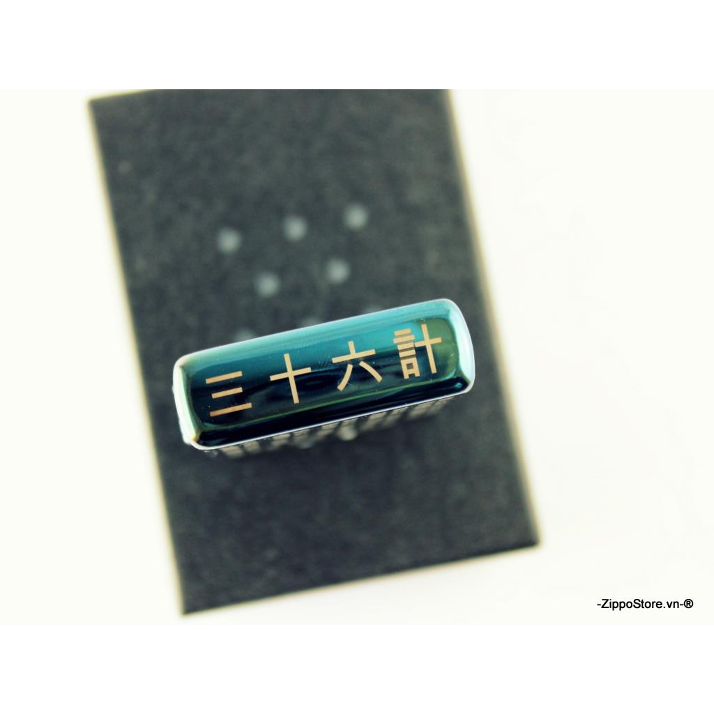 Zippo Khắc Năm Mặt Tam Thập Lục Kế độc đáo