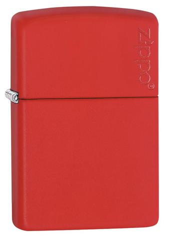 Zippo Red Matte with Logo thương con phải cho nó hút thuốc