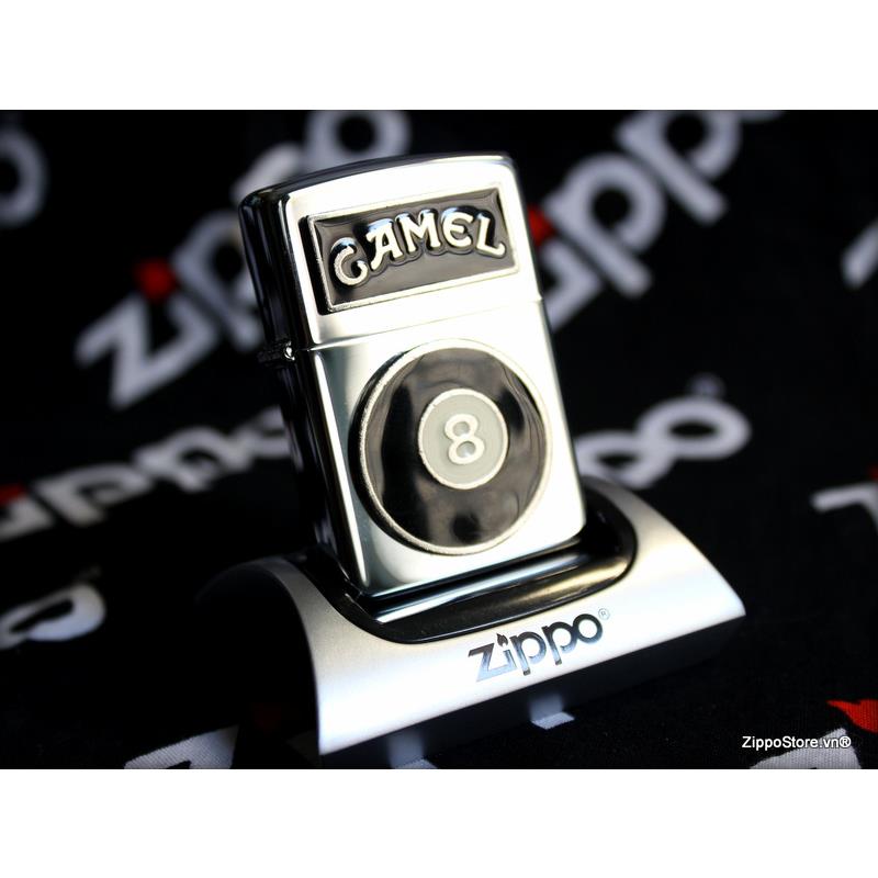 Zippo La Mã Camel 8 Ball Emblem X 1994 độc đáo quý hiếm