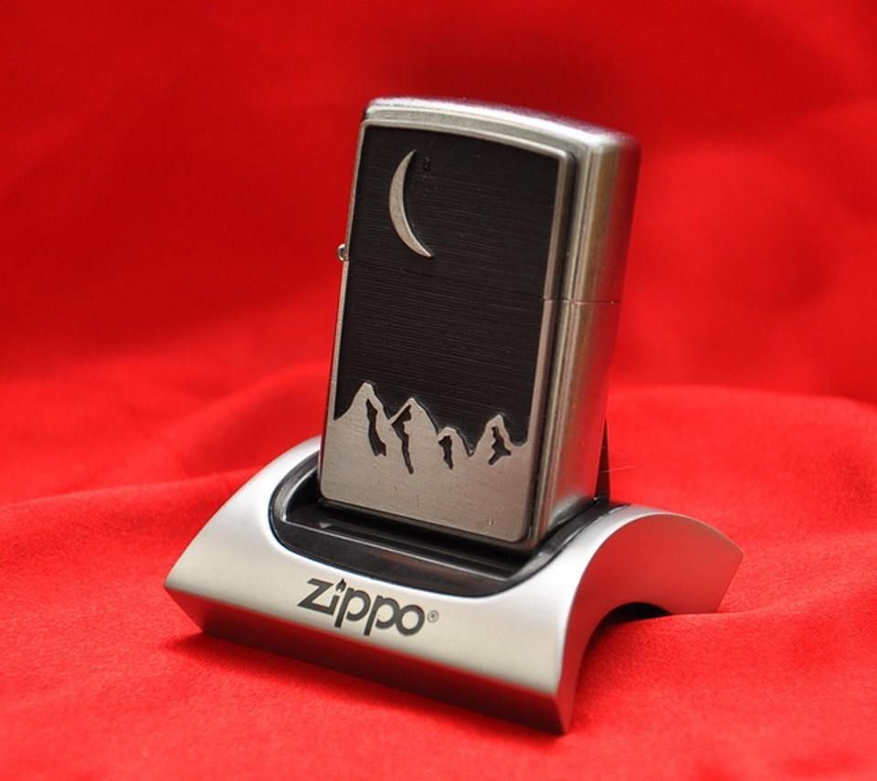 Zippo La Mã Marlboro Moon Over Moutain XVI 2000 độc đáo cổ quí hiếm