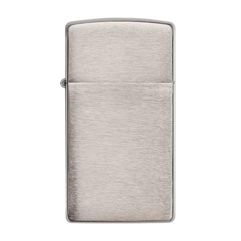 Zippo Slim Brushed Chrome chất lượng cao Zippostore.vn