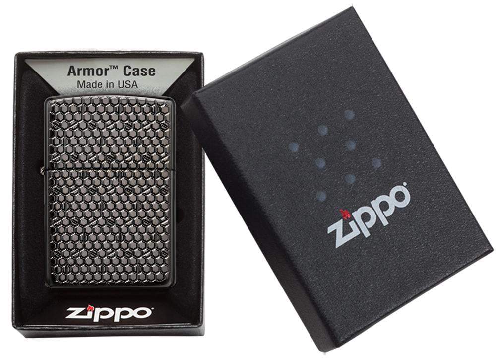 Zippo Hexagon Design 49021