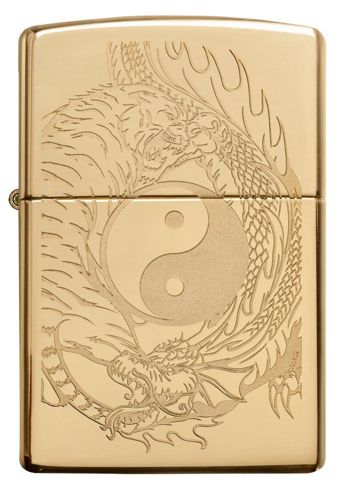 Zippo Tiger and Dragon Design 49024