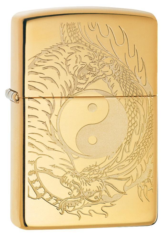 Zippo Tiger and Dragon Design 49024