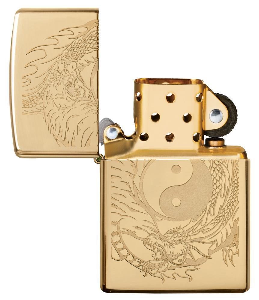 Zippo Tiger and Dragon Design 49024