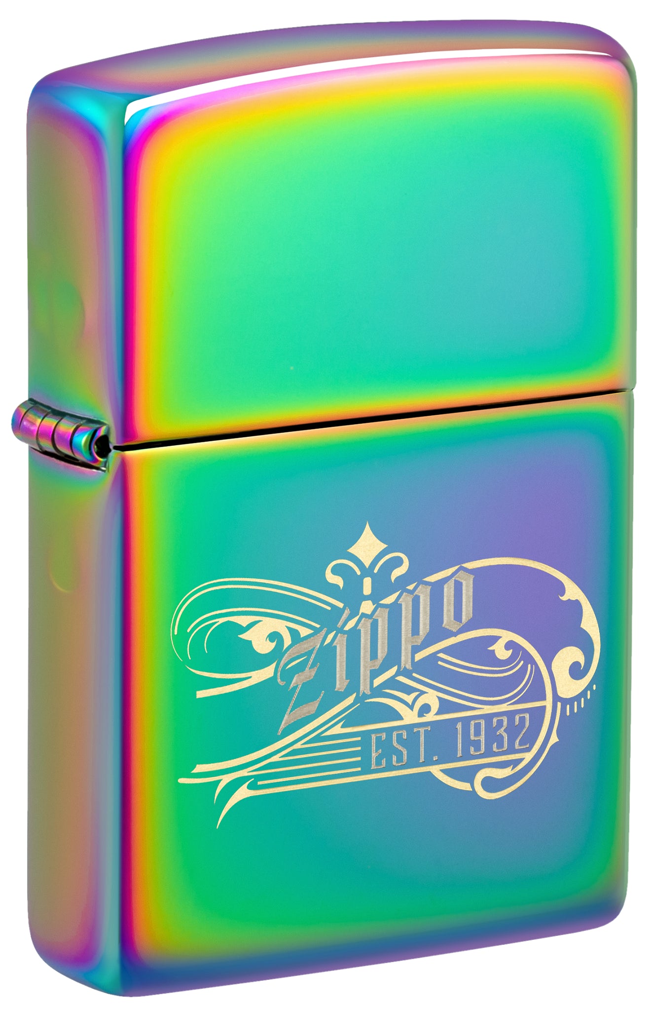 hop-quet-zippo-46837-established-1932-multi-color-laser-two-tone