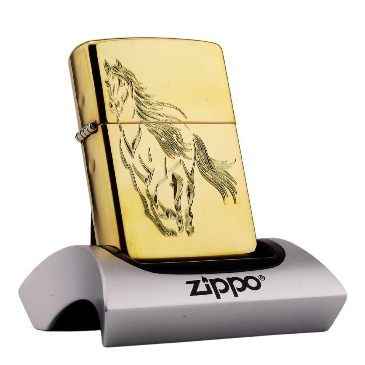 Zippo Khắc Cao Cấp Tuổi Ngọ sang trọng