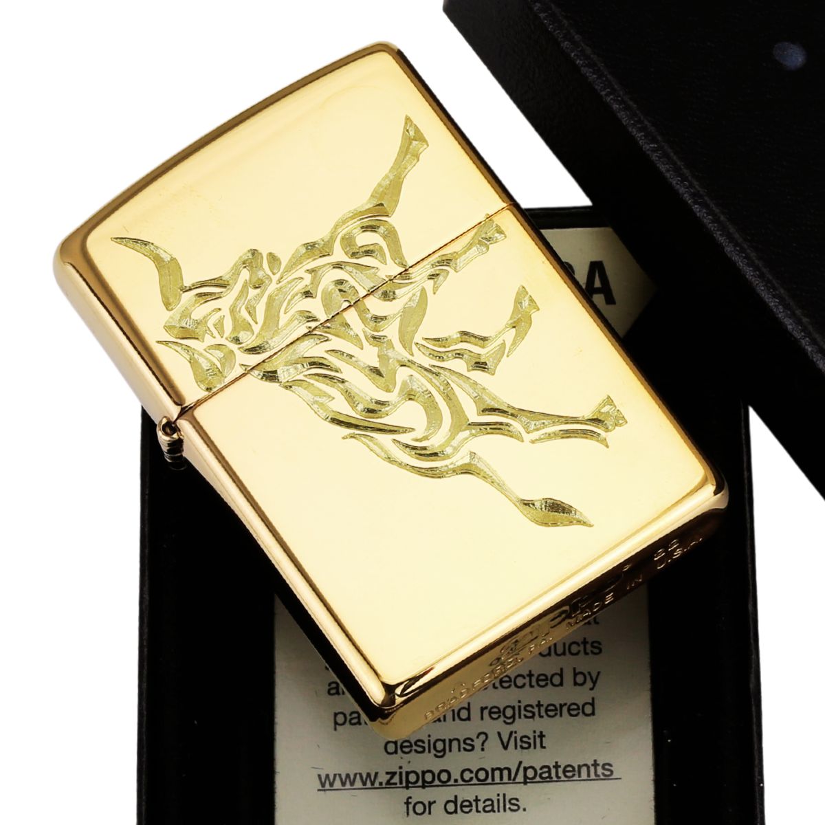 Zippo Khắc Cao Cấp Tuổi Sửu chính hãng