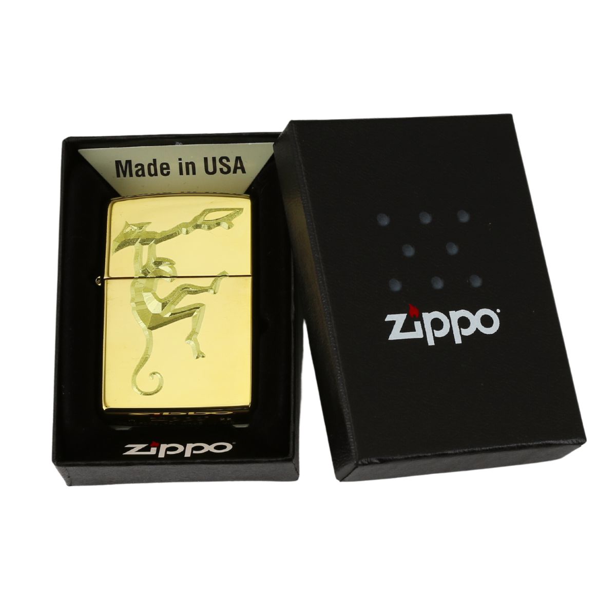 Zippo Khắc Cao Cấp Tuổi Thân chính hãng zippo mỹ