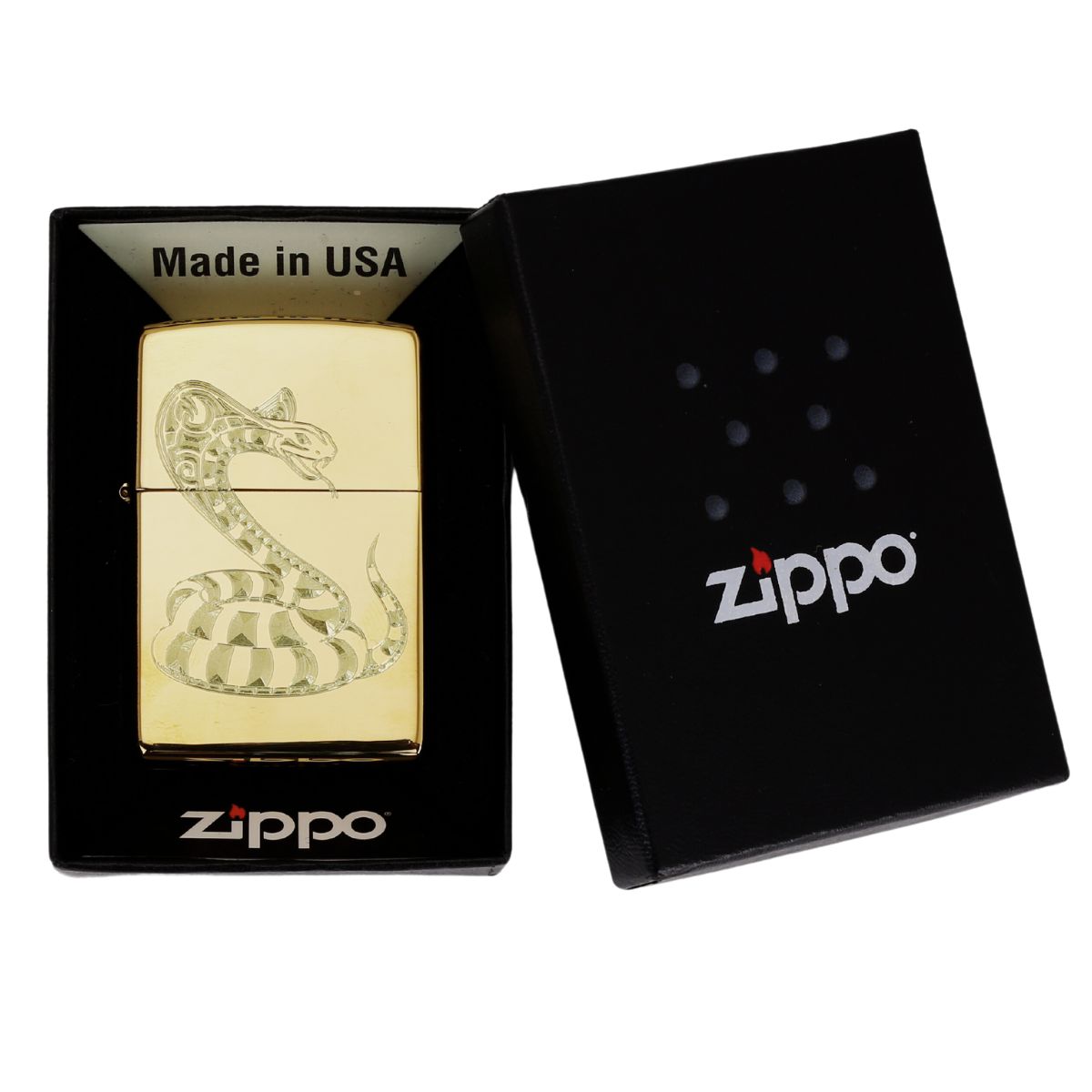 Zippo Khắc Cao Cấp Tuổi Tỵ điêu khắc