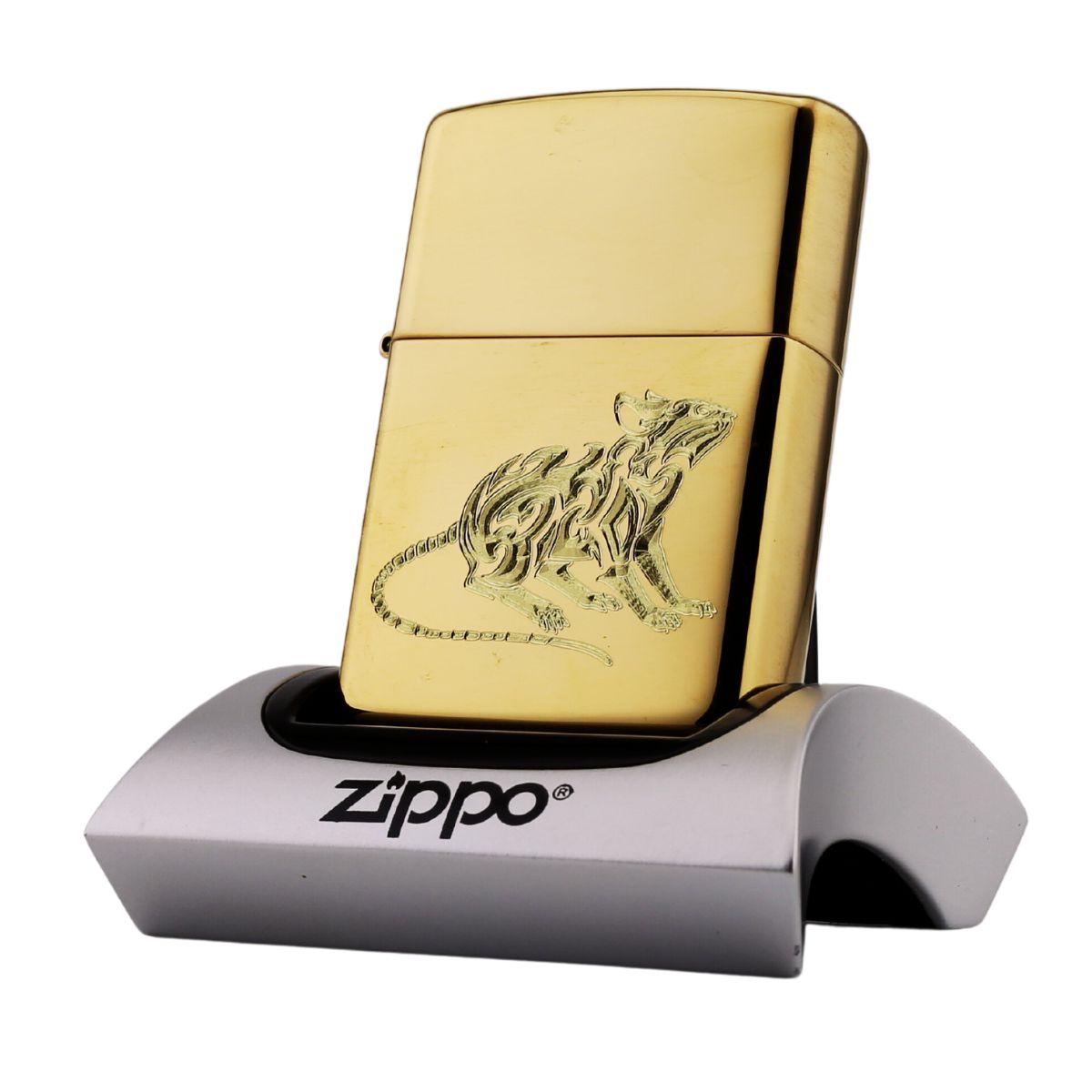 Zippo Khắc Cao Cấp Tuổi Tý mouse