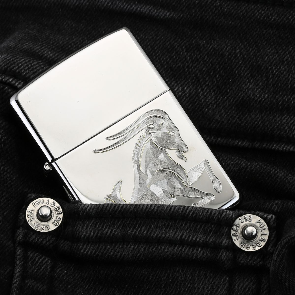 Zippo Khắc 12 Cung Hoàng Đạo Ma Kết - Capricorn độc quyền duy nhất