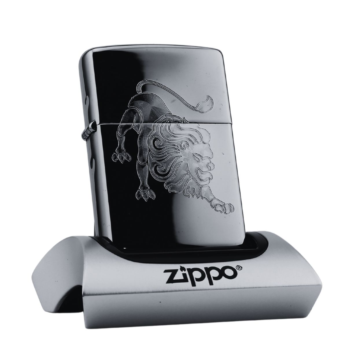 Zippo Khắc 12 Cung Hoàng Đạo Sư Tử - Leo hàng chính hãng usa