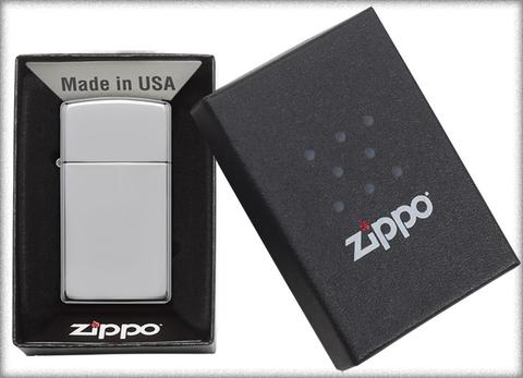 Zippo Slim High Polished Chrome ý nghĩa rẻ hợp túi tiền