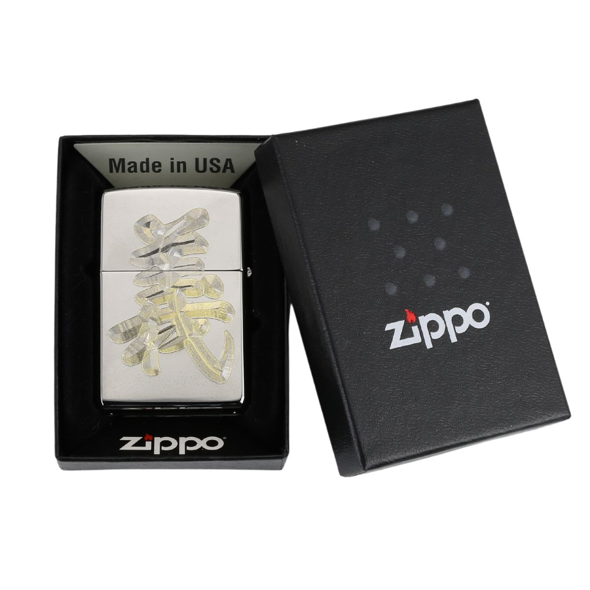 Zippo Khắc Hai Mặt Nghĩa Khí Quan Công tinh tế sang trọng