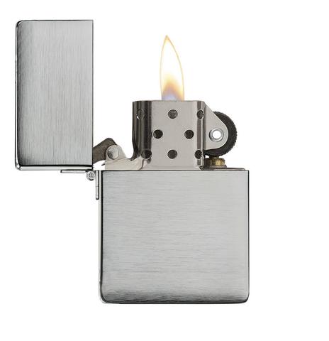 Zippo 1935 Replica Brushed Chrome quà tặng người yêu