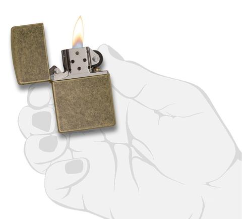 Zippo Antique Brass đươn giartn sang trọng