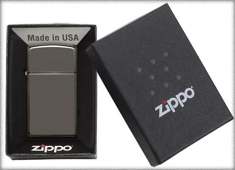 Zippo Black Ice (Dark Chrome) Slim chất lượng cao uy tín  nhất việt nam