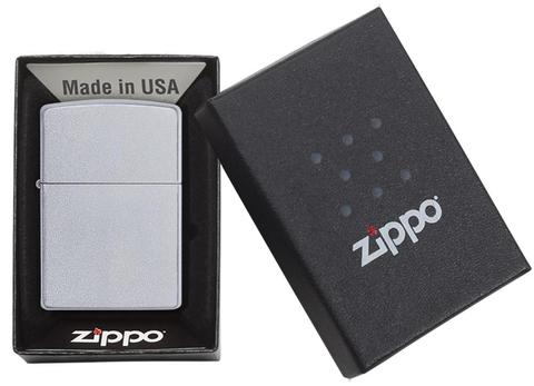 Zippo Satin Chrome chất lượng cao uy tín