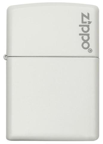 Zippo White Matte with Logo