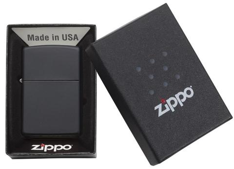 Zippo Black Matte khuyến mãi