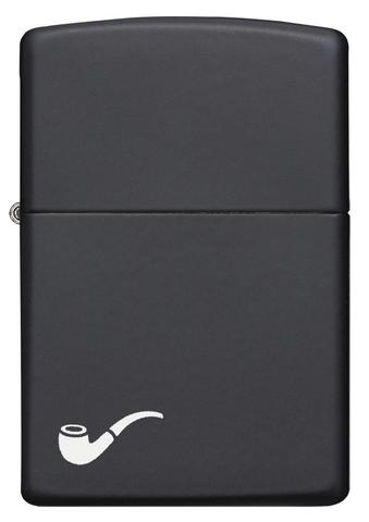 Zippo Black Matte Pipe bật lửa hộp quẹt zippo cho người hút xi gà ci-gar