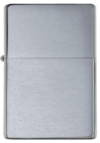 Zippo Vintage Brushed Chrome (No slashes) cao cấp