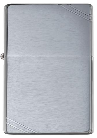 Zippo Vintage Brushed Chrome