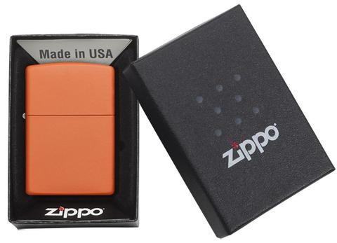 Zippo Orange Matte zippo uy tín giá rẻ