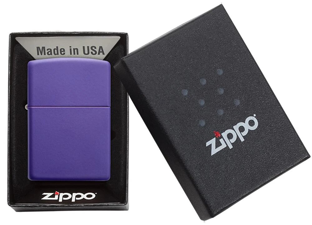 zippo-purple-matte